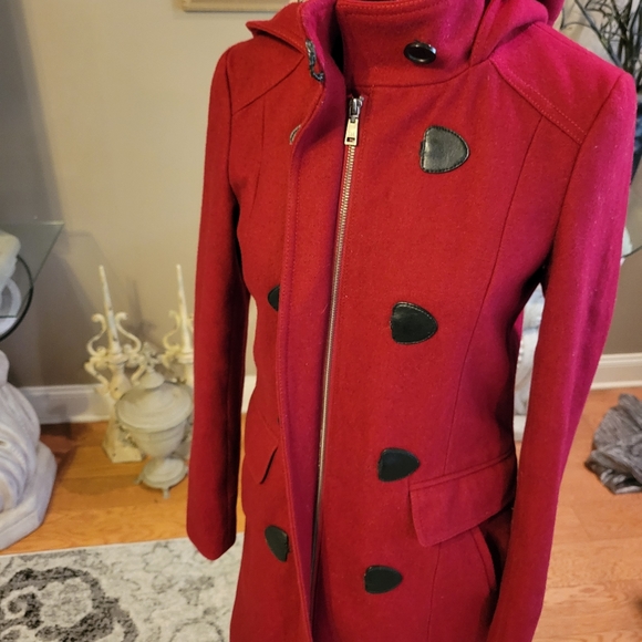 Tommy Hilfiger Wool Blend Pea Coat - Picture 12 of 17